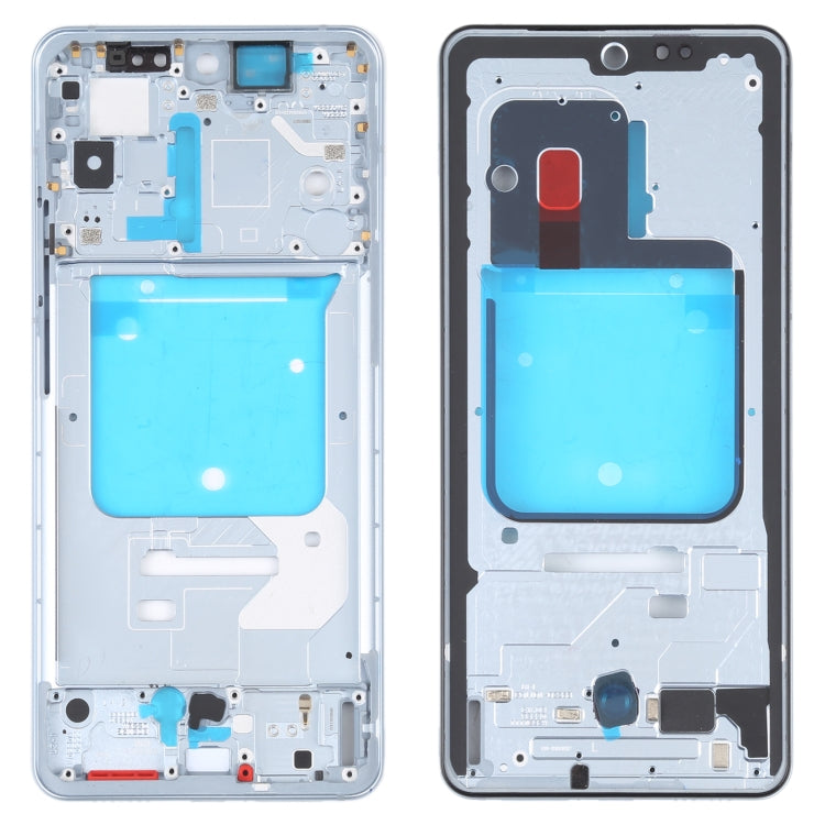 For vivo iQOO 7 LCD Bezel Plate Frame Front Housing Original, For vivo iQOO 7 (Blue), For vivo iQOO 7 (Silver)