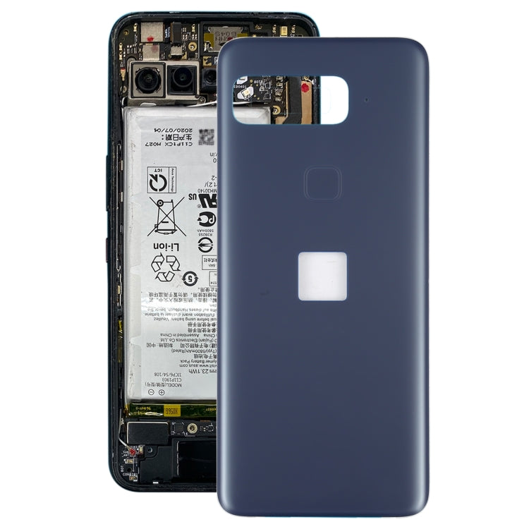 Glass Battery Back Cover For Asus Smartphone For Snapdragon Insiders, Fingerprint Hole, For Asus Smartphone For Snapdragon Insiders