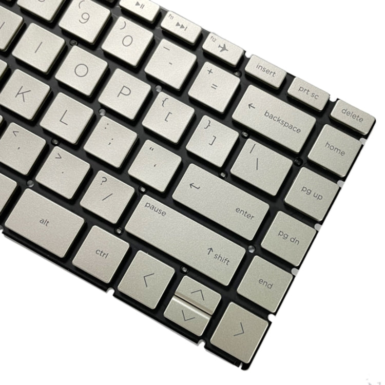 Tastiera versione USA con retroilluminazione per HP Pavilion x360 14-CE 14-DH 14-cd 14m-cd 14t-cd 14-CE000 L47854-171, For HP Pavilion x360 (Gold), For HP Pavilion x360  (Silver)