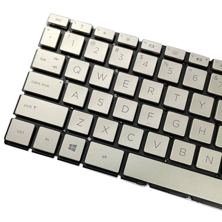 Tastiera versione USA con retroilluminazione per HP Pavilion x360 14-CE 14-DH 14-cd 14m-cd 14t-cd 14-CE000 L47854-171, For HP Pavilion x360 (Gold), For HP Pavilion x360  (Silver)