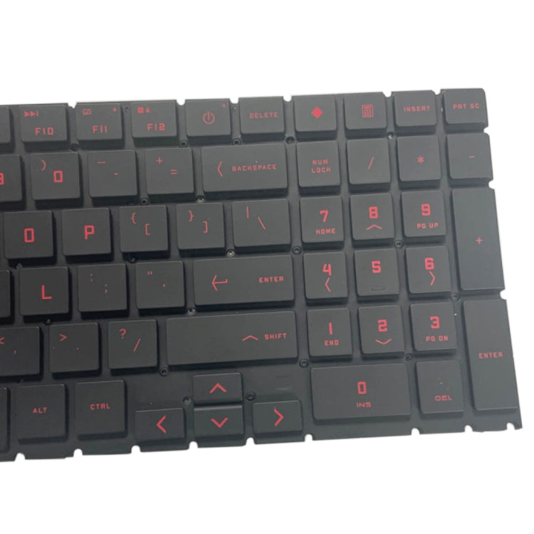 US Version Keyboard with Backlight/Number Key for HP OMEN 15 2020 15-EK 15-EN EK1016TX EK1000 EK0018 TPN-Q238 TPN-Q236, For HP OMEN 15 2020