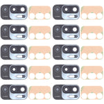 10pcs Rear Camera Lens for Xiaomi Redmi Note 10T 5G, For Xiaomi Redmi Note 10T 5G