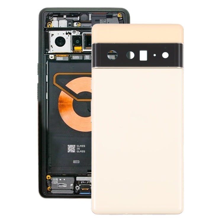 Per la cover posteriore della batteria di Google Pixel 6 Pro con cornice centrale, For Google Pixel 6 Pro with Middle Frame, For Google Pixel 6 Pro