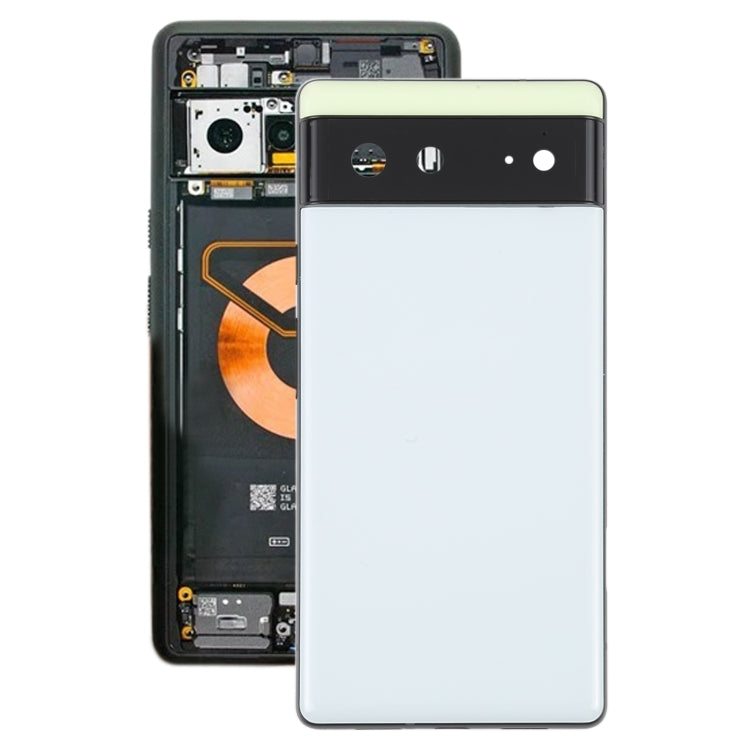 Per la copertura posteriore della batteria di Google Pixel 6 con cornice centrale, For Google Pixel 6, For Google Pixel 6 with Middle Frame