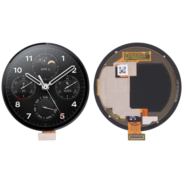 Schermo LCD originale per Xiaomi Watch S1 Pro Digitizer assemblaggio completo, For Xiaomi Watch S1 Pro(Original)