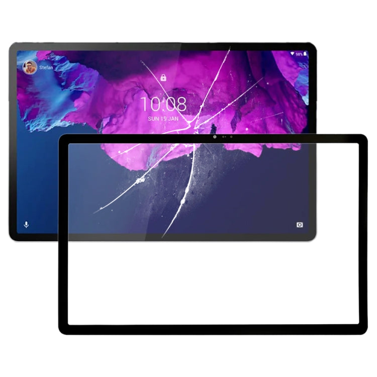 For Lenovo Tab P11 Plus TB-J616 / P11 5G TB-J607 Front Screen Outer Glass Lens, For Lenovo Tab P11 Plus