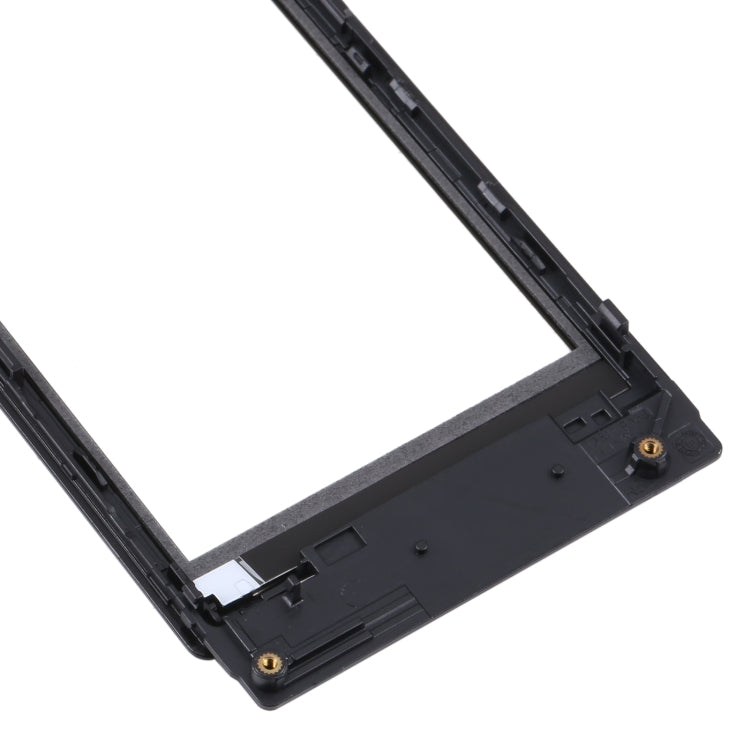 Pannello touch originale con cornice per Sony Xperia Sola MT27i, For Sony Xperia Sola MT27i(with Frame)