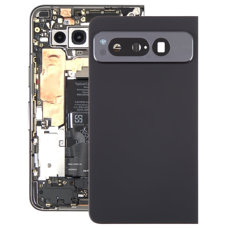 Per il coperchio posteriore della batteria originale di Google Pixel Fold con copriobiettivo della fotocamera, For Google Pixel Fold