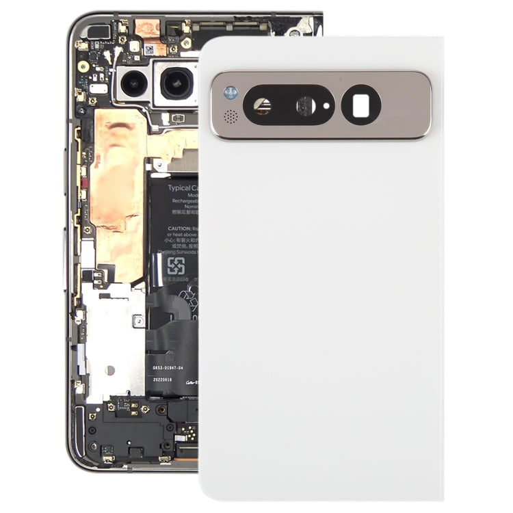 Per il coperchio posteriore della batteria originale di Google Pixel Fold con copriobiettivo della fotocamera, For Google Pixel Fold