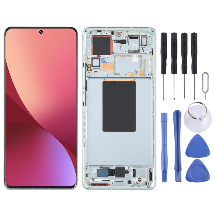 Schermo LCD originale AMOLED per Xiaomi 12 Pro / 12S Pro Digitizer assemblaggio completo con cornice, For Xiaomi 12 Pro / 12S Pro (Original), For Xiaomi 12 Pro / 12S Pro