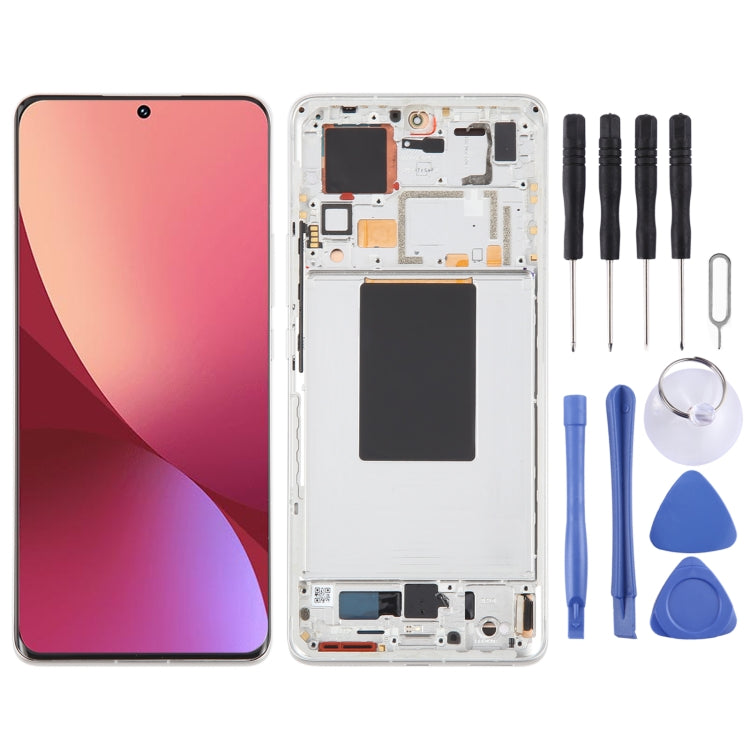 Schermo LCD originale AMOLED per Xiaomi 12 Pro / 12S Pro Digitizer assemblaggio completo con cornice, For Xiaomi 12 Pro / 12S Pro (Original), For Xiaomi 12 Pro / 12S Pro