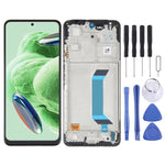 Original AMOLED LCD Screen For Xiaomi Redmi Note 12 China/Note 12 5G Digitizer Full Assembly With Frame, For Xiaomi Redmi Note 12 China / Note 12 5G / Poco X5