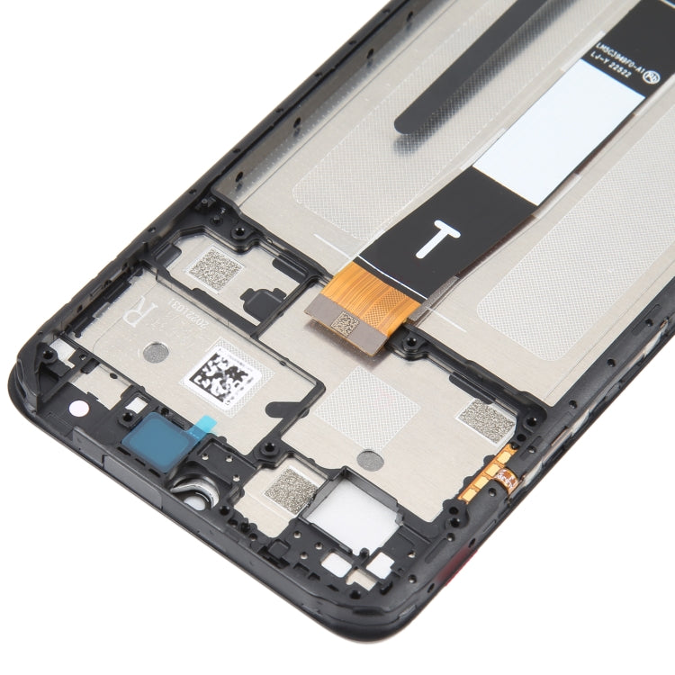 Original AMOLED LCD Screen For Xiaomi Redmi 12C Digitizer Full Assembly With Frame, For Xiaomi Redmi 12C