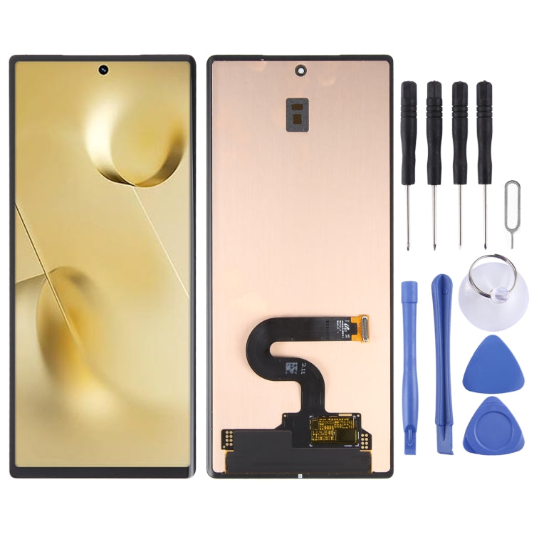 Original AMOLED LCD Secondary Screen for Xiaomi Mi Mix Fold 2 with Digitizer Full Assembly, For Xiaomi Mi Mix Fold 2 (Original Secondary Screen)