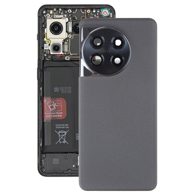 Per OnePlus 11 PBH110 Cover posteriore batteria originale con copriobiettivo fotocamera, For OnePlus 11 (Original with Lens Cover), For OnePlus 11(with Camera Lens Cover)