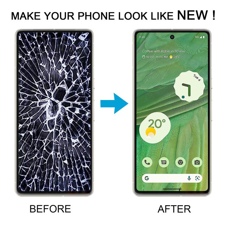 AMOLED LCD Screen for Google Pixel 7 GVU6C GQML3 Digitizer Full Assembly with Frame, For Google Pixel 7(AMOLED)