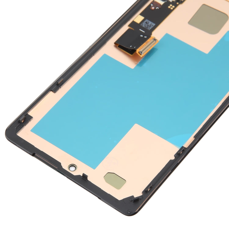 Schermo LCD AMOLED per Google Pixel 7 Pro GV4BC GE2AE digitalizzatore assemblaggio completo con cornice, For Google Pixel 7 Pro(Original)