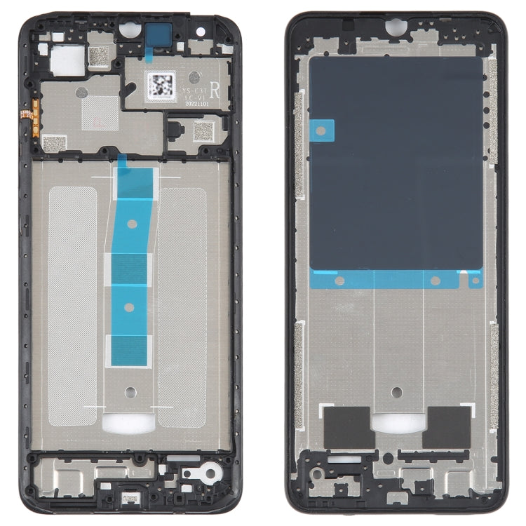 Per Xiaomi Redmi 12C piastra cornice cornice LCD originale alloggiamento anteriore, For Xiaomi Redmi 12C