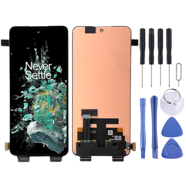 Fluid AMOLED LCD Screen For OnePlus 10T CPH2415 CPH2413 CPH2417 With Digitizer Full Assembly, For OnePlus 10T