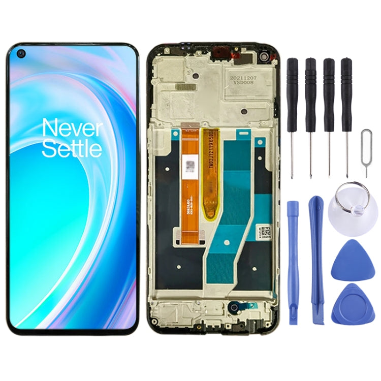 IPS LCD Screen For OnePlus Nord CE 2 Lite 5G CPH2381 CPH2409 Digitizer Full Assembly With Frame, For OnePlus Nord CE 2 Lite 5G