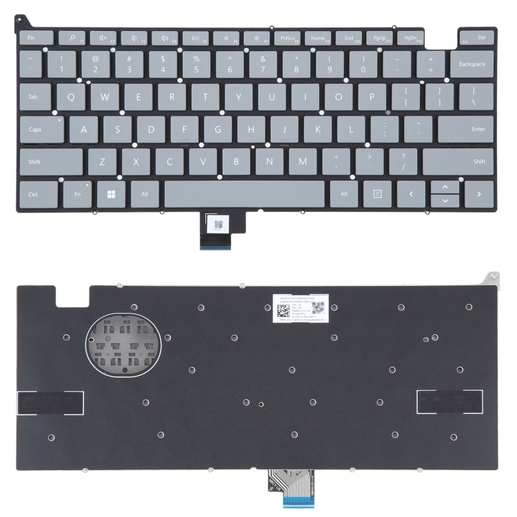 US Version Keyboard Without Power Button For Microsoft Surface Laptop Go 1934, For Microsoft Surface Laptop Go 1934(without Power)