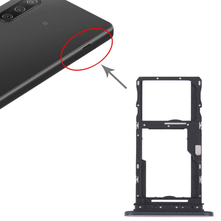 For Sony Xperia 10 IV Original SIM Card Tray + SIM/Micro SD Card Tray, For Sony Xperia 10 IV