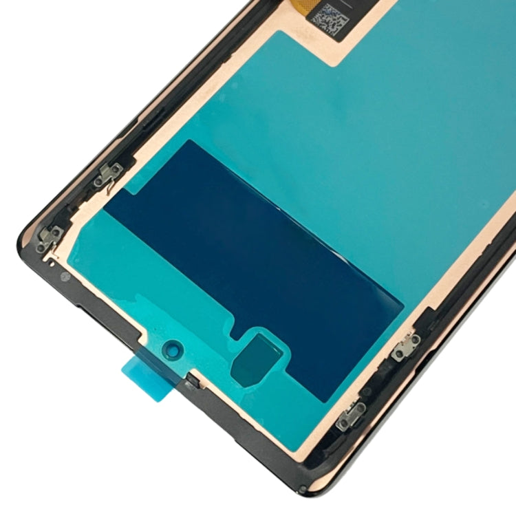 Schermo LCD in materiale OLED per digitalizzatore Google Pixel 6 Pro G8VOU assemblaggio completo con cornice, Google Pixel 6 Pro