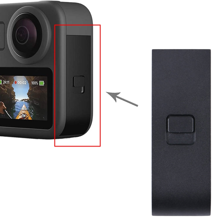 For GoPro Max Original Metal Side Cover, For GoPro Max