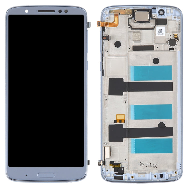 Schermo LCD originale per Motorola Moto G6 Plus Digitizer assemblaggio completo con cornice, For Motorola Moto G6 Plus