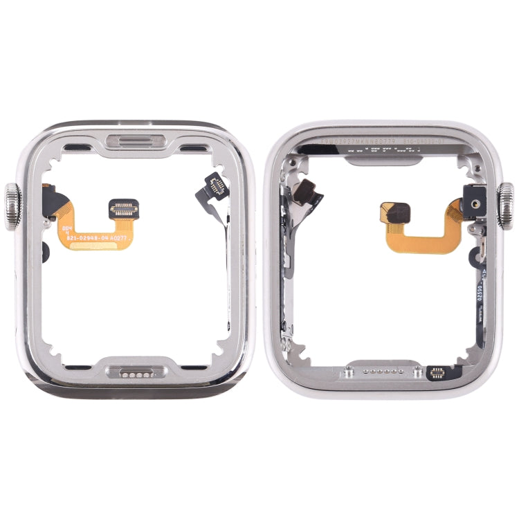 For Apple Watch Series 6 44mm Mid Bezel Plate with Speaker/Power Flex Cable/Rotating Shaft, Series 6 44mm