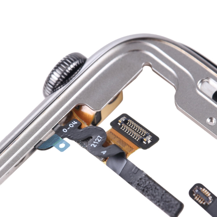 Per Apple Watch Series 7 Piastra con cornice centrale da 45 mm con altoparlante/alimentazione/cavo flessibile con albero rotante, Series 7 45mm