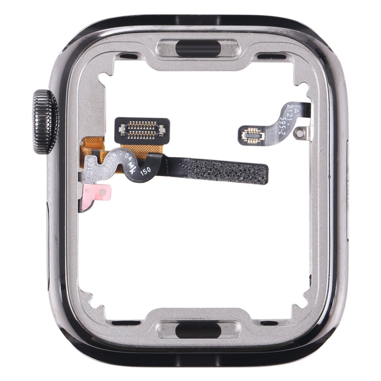Per Apple Watch Series 7 Piastra con cornice centrale da 41 mm con altoparlante/alimentazione/cavo flessibile con albero rotante, Series 7 41mm