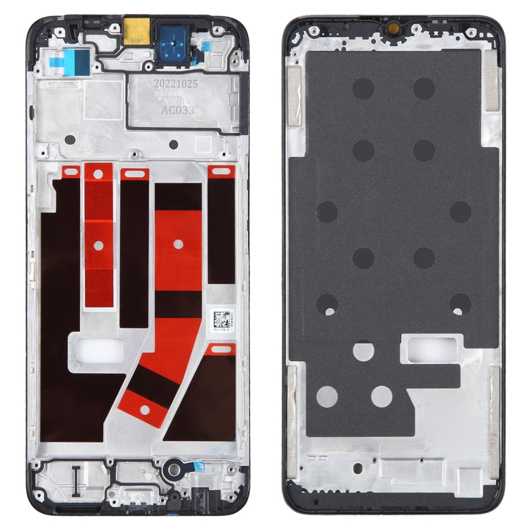 Piastra cornice LCD anteriore per OPPO A57 4G