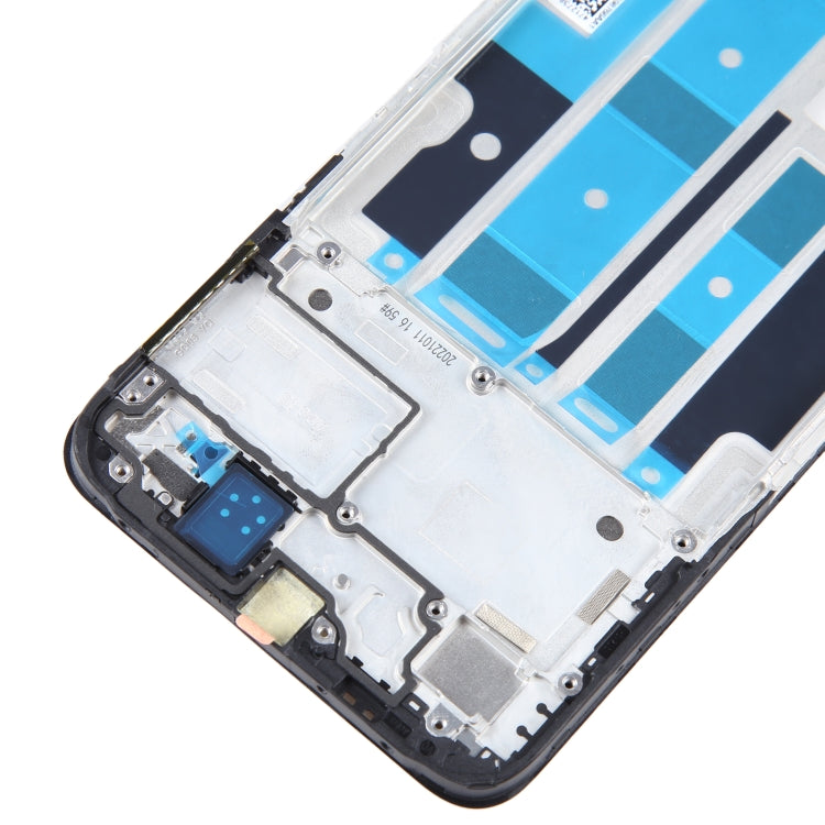 For OPPO A58 Original Front Housing LCD Frame Bezel Plate, For OPPO A58