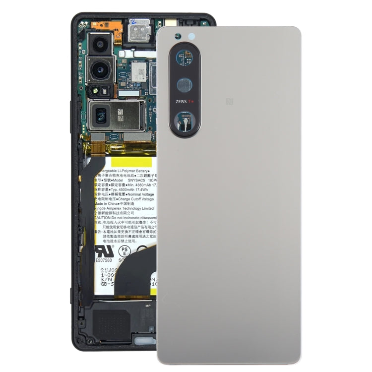Cover posteriore originale per Sony Xperia 5 III con copriobietti