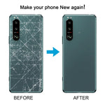 Cover posteriore originale per Sony Xperia 5 III con copriobietti
