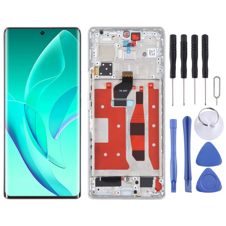 Schermo LCD originale con cornice per Honor 60
