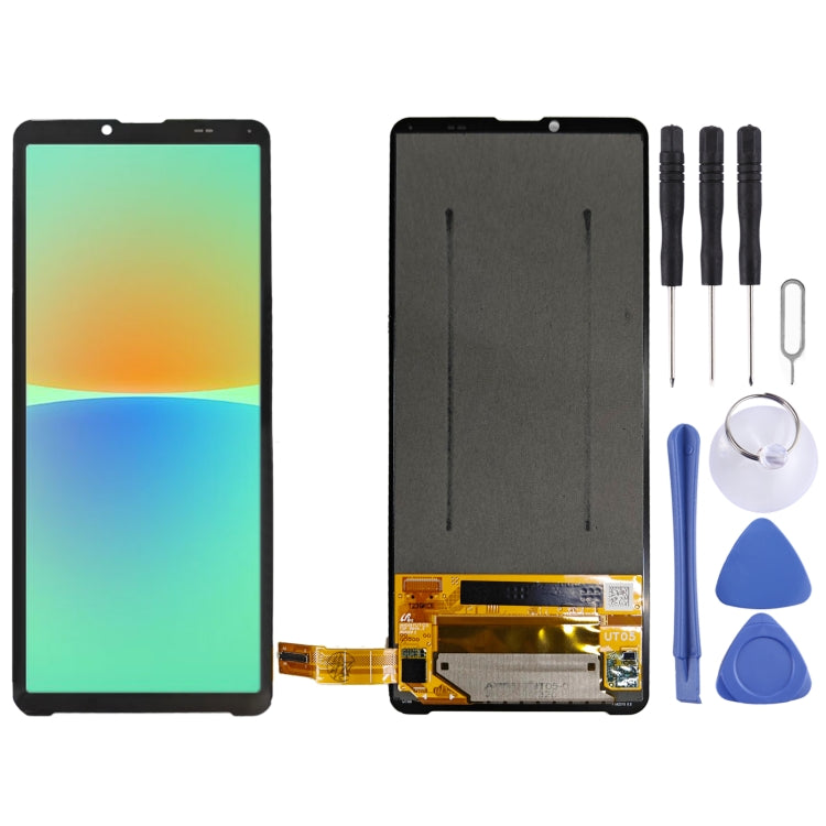 Original LCD Screen for Sony Xperia 10 IV with Full Digitizer Assembly, For Sony Xperia 10 IV