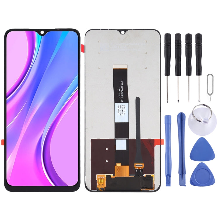 Schermo LCD originale e assemblaggio completo di digitalizzatore per Xiaomi Redmi 9 India versione M2006C3MII M2004C3MI, For Xiaomi Redmi 9 India