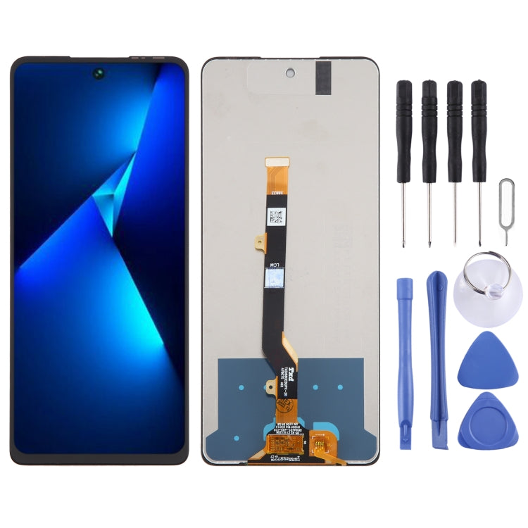 For Tecno Pova 5 OEM LCD Screen with Digitizer Full Assembly, For Tecno Pova 5