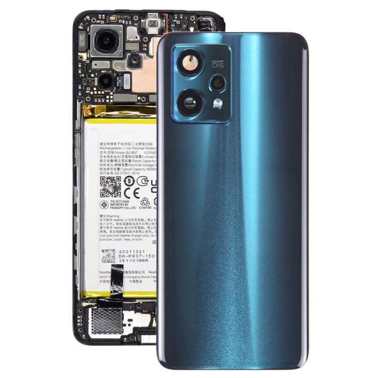 Per Realme 9 Pro + Cover posteriore batteria originale con copriobiettivo fotocamera, For Realme 9 Pro+ (Original with Lens Cover), For Realme 9 Pro+ (Original)