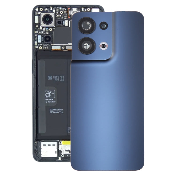 Per OPPO Reno8 5G Cover posteriore batteria originale con copriobiettivo fotocamera, For OPPO Reno8 5G(Original)