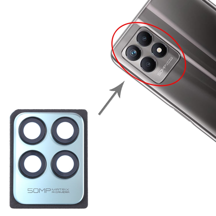 Per copriobiettivo fotocamera originale Realme 8i, For Realme 8i (Original)