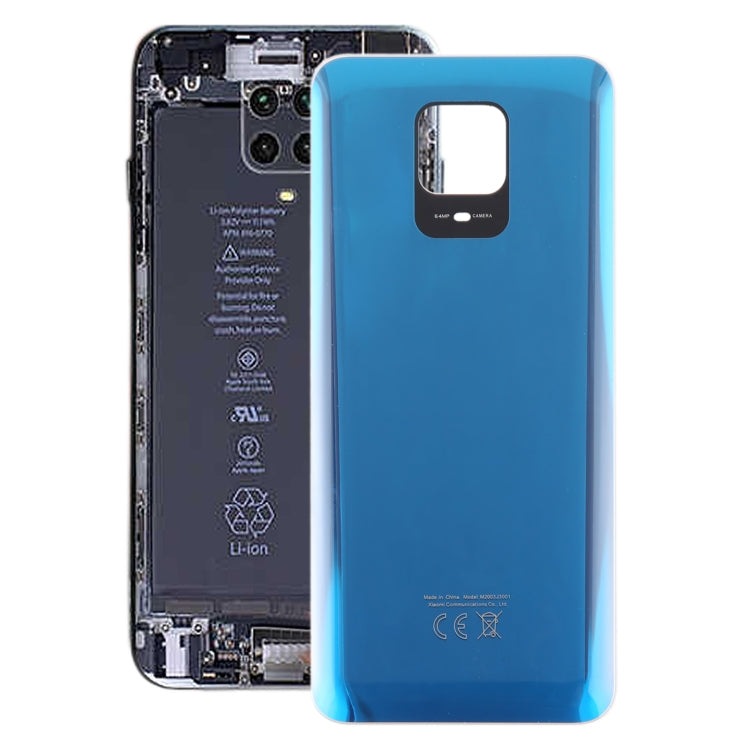 Per Xiaomi Redmi Note 9 Pro Max Cover posteriore per batteria in vetro OEM, For Xiaomi Redmi Note 9 Pro Max