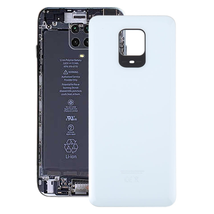 Per Xiaomi Redmi Note 9 Pro Max Cover posteriore per batteria in vetro OEM, For Xiaomi Redmi Note 9 Pro Max