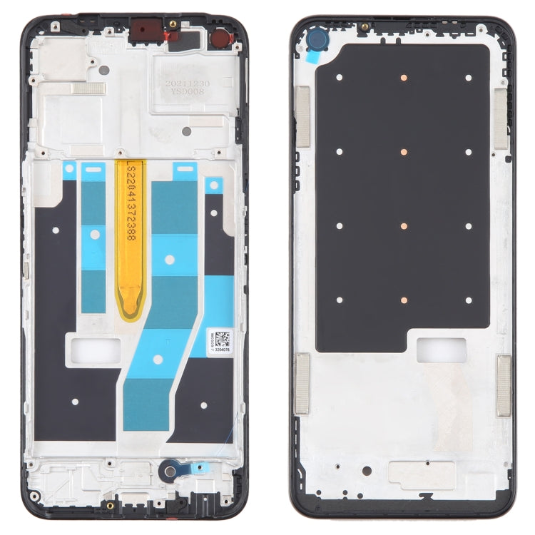 Per Realme V25 Original Front Housing LCD Frame Bezel Plate, For Realme V25