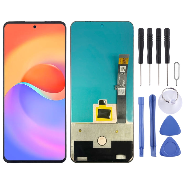 Schermo LCD materiale AMOLED per ZTE S30 Pro A2122H con digitalizzatore assemblaggio completo, For ZTE S30 Pro