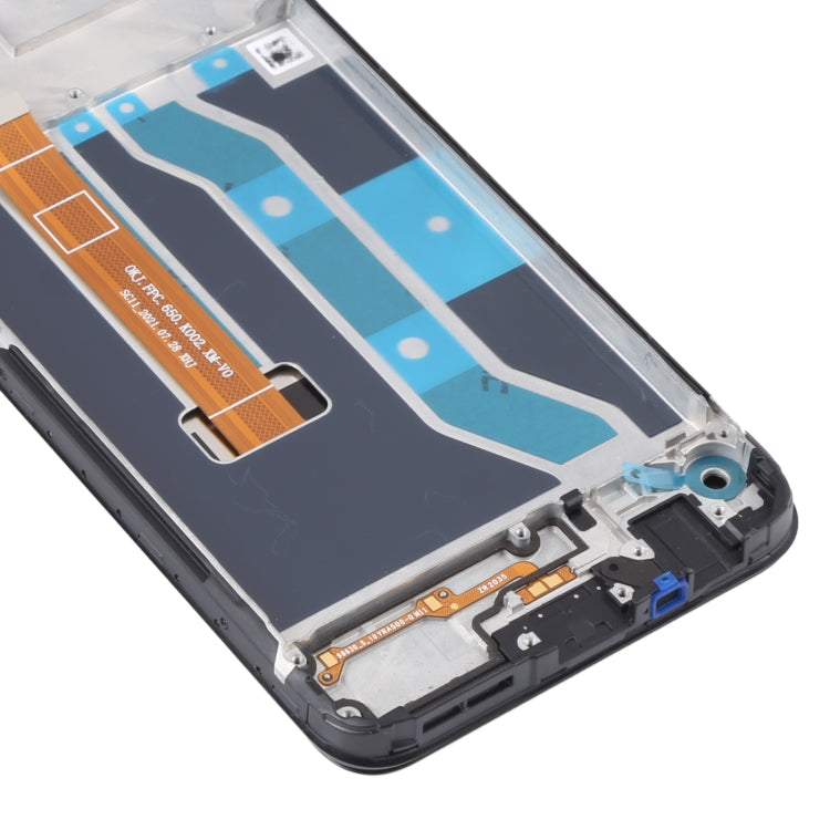 Schermo LCD originale e digitalizzatore assemblaggio completo con cornice per OPPO Realme C15 RMX2180 (versione Qualcomm), For OPPO Realme C15 (Qualcomm)