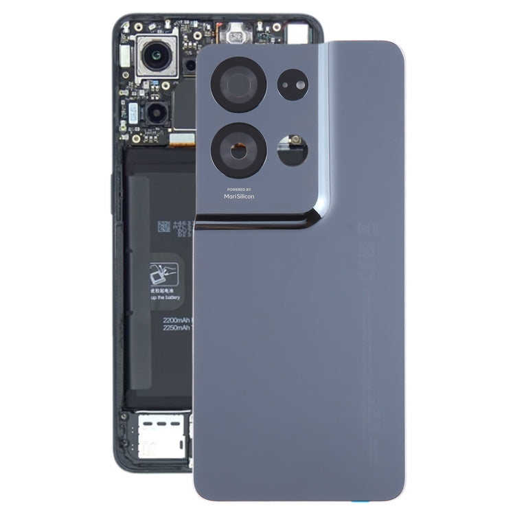 For OPPO Reno8 Pro 5G Original Battery Back Cover with Camera Lens Cover, For OPPO Reno8 Pro 5G(Original)