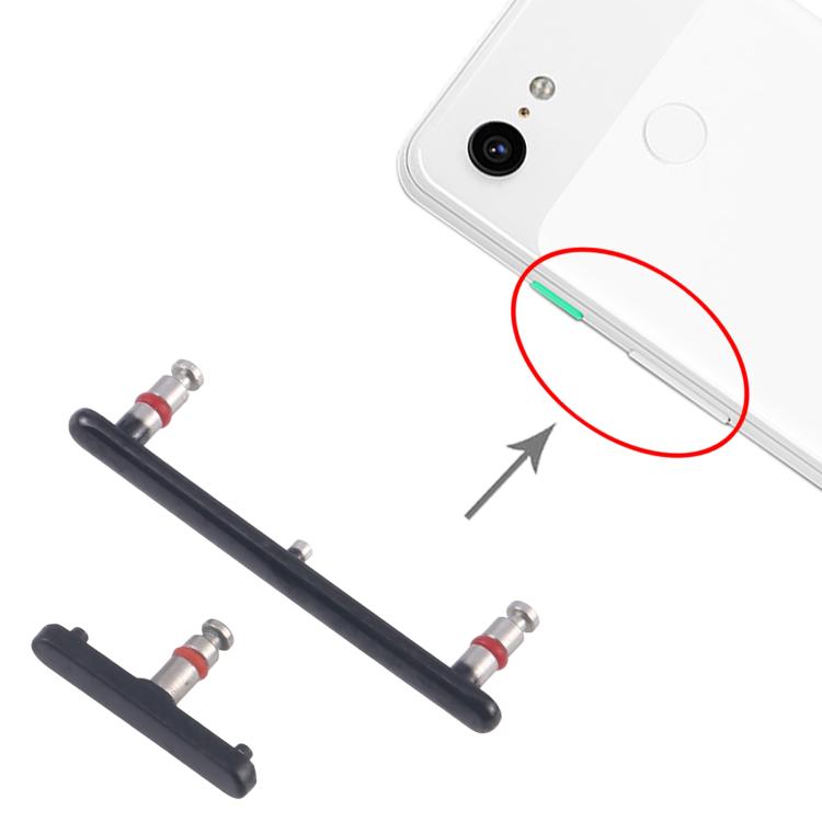 Per Google Pixel 3 Pulsante di accensione originale + Pulsante di controllo del pulsante del volume, For Google Pixel 3 (Original)